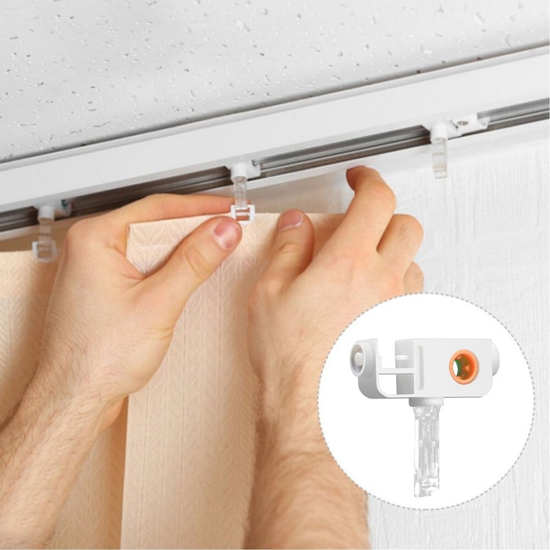 Rollerhouse 20 PCS Vertical Blinds Replacement Stems and Gears – Ideal for Standard Vertical Blinds,Easy Snap-On Installation - Image 3